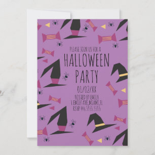 Halloween-Party-Spinnen-Hexenhut-Süßigkeiten
