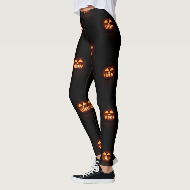 Halloween-Party Spooky Beängstigend Funny Pumpkins Leggings (Links)