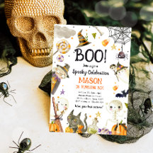 Halloween-Party Spooky Celebration Boy Geburtstag