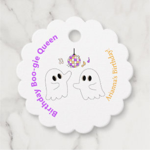 Halloween-Party Spooky Dancefloor Ghost Geschenkanhänger