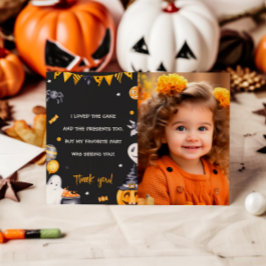 Halloween-Party Spooky Geburtstag Danke Karte