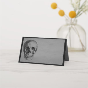Halloween-Party Spooky Skull Platzkarte