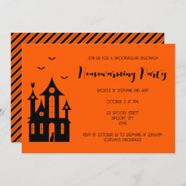 Halloween Party Spuk House Black I Einladung