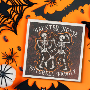 Halloween-Party Spuk House Serviette