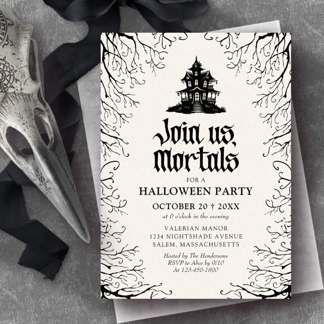 Halloween-Party Spukhaus Einladung (Von Creator hochgeladen)