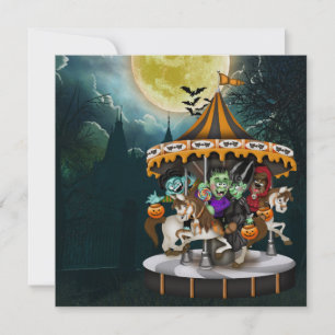 HALLOWEEN-PARTY - SRF EINLADUNG