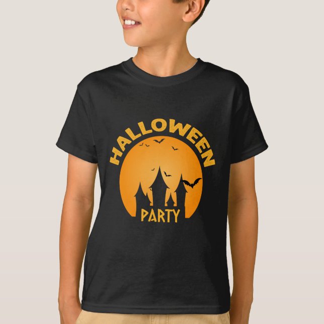 Halloween-Party T-Shirt (Vorderseite)