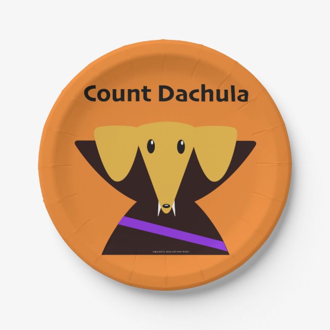 Halloween-Party Teller (Vorderseite)