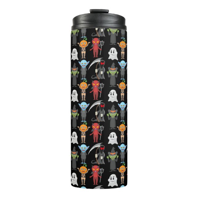 Halloween-Party Thermal Tumbler Thermosbecher (Vorderseite)