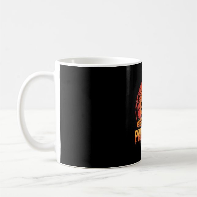 Halloween-Party-Time-Geist-Kürbis-Design_1 Kaffeetasse (Links)