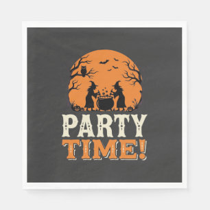Halloween-Party-Time-Hexenkessel-Design_1 Serviette