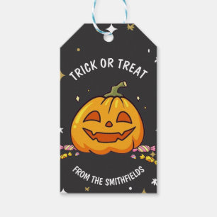 Halloween-Party-Trick für Kinder oder Gift-Tags Geschenkanhänger