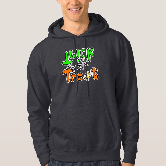 Halloween-Party Trick oder Trete Hoodie (Vorderseite)