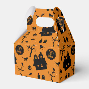 Halloween-Party Trick-or-Treat-Muster Geschenkschachtel