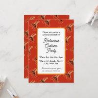 Halloween-Party Vintag Tintenfisch