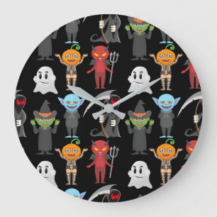 Halloween Party Wall Clock Große Wanduhr