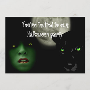 Halloween-Partymitteilung Einladung