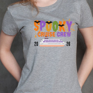 Halloween-Passagier-Kreuzfahrt Familienreise T-Shirt