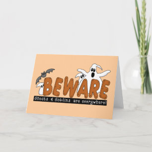 Halloween passen T-Shirts und Geschenke auf Karte