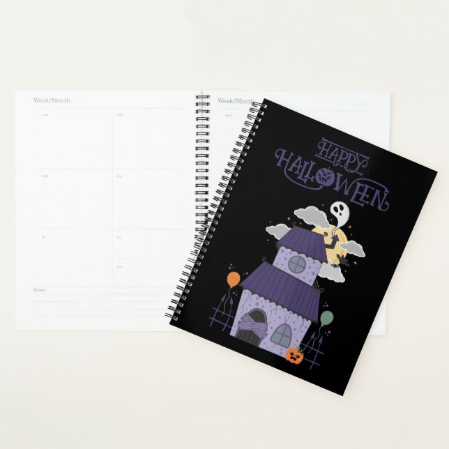 Halloween Pastel Goth Spuk House Planer (Anzeige)