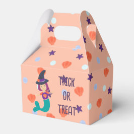 Halloween Pastel Mermaid Hexe in Hexenhutlachs Geschenkschachtel