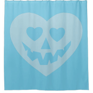 halloween pastell-gotischer valentinstag gruselige duschvorhang