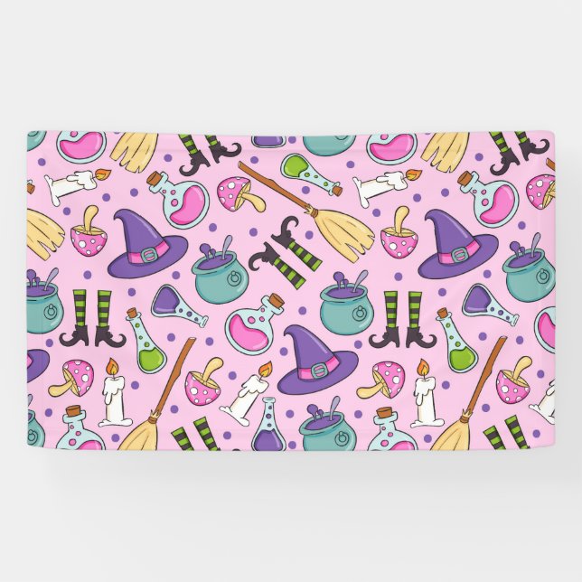 Halloween Pattern Banner (Horizontal)