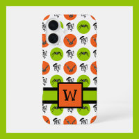 Halloween Pattern Fledermäuse, Spinnen & "Eek!"