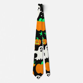Halloween Pattern Krawatte