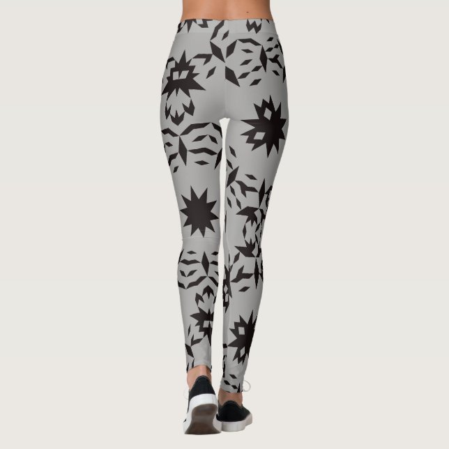Halloween Pattern Leggings (Rückseite)