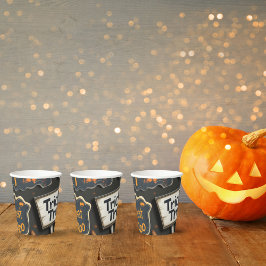 Halloween Pattern Pappbecher
