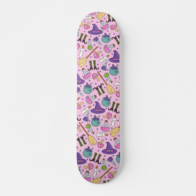 Halloween Pattern Skateboard (Vorne)