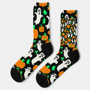 Halloween Pattern Socken