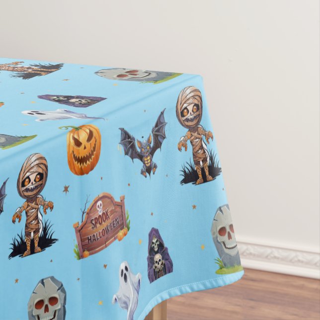 Halloween Patttern Tischdecke (Beispiel)