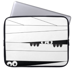 Halloween Peeking Mummy Laptopschutzhülle