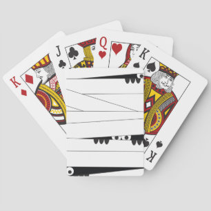 Halloween Peeking Mummy Spielkarten