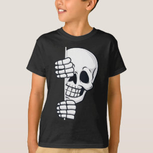 Halloween Peking Skeleton Beängstigend Boys Girls  T-Shirt