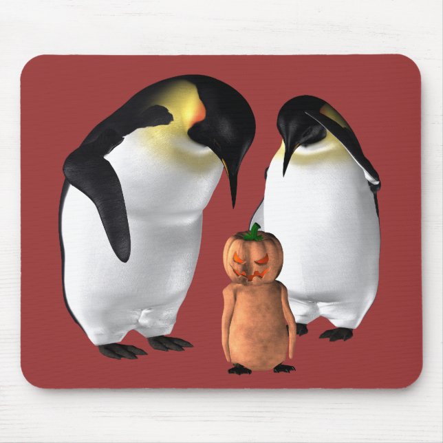 Halloween Penguin Mousepad (Vorne)