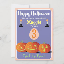 Halloween Personalisiert Einladung