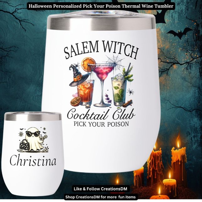 Halloween Personalisiert Pick Your Poison (Von Creator hochgeladen)