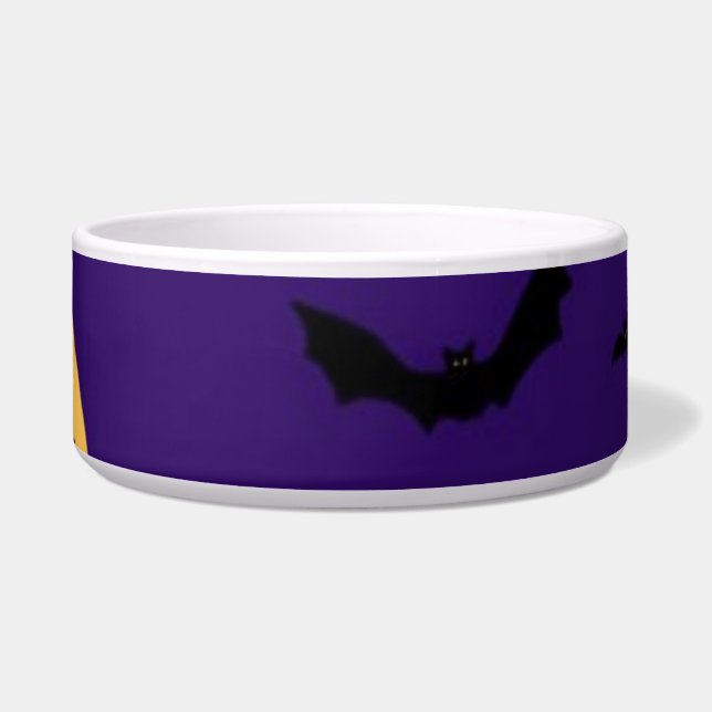 Halloween Pet Napf (Vorderseite)