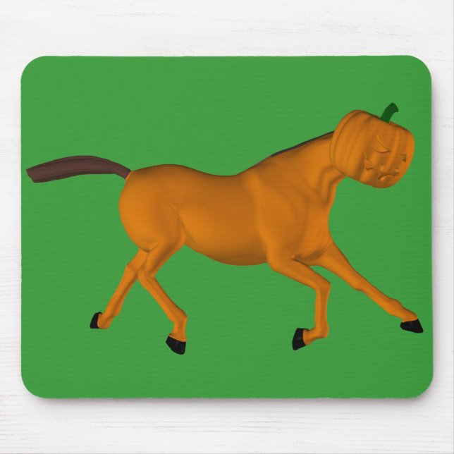 Halloween Pferd Mousepad (Vorne)