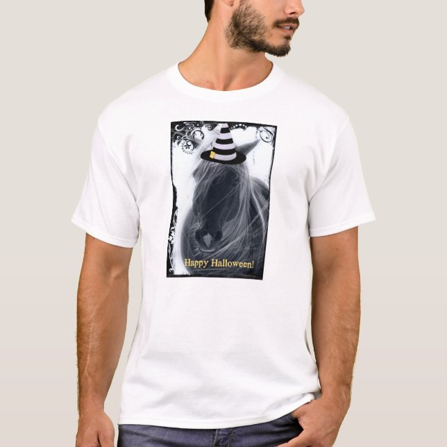Halloween-Pferd T-Shirt (Vorderseite)