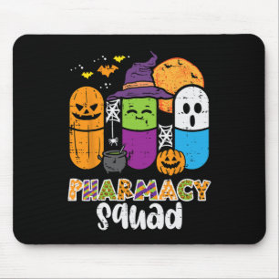 Halloween Pharmacy Squad PIlls Costume Pharmacist Mousepad