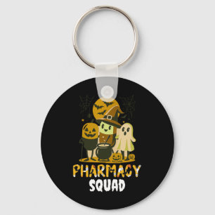 Halloween Pharmacy Squad Pills Kostümpharmaktin Schlüsselanhänger