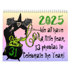 Halloween Phobia-Kalender 2025 Kalender