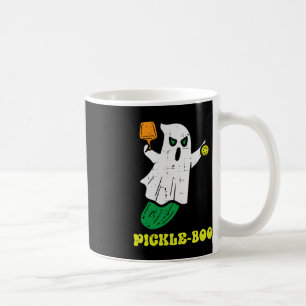 Halloween Pickleball Pickle Boo Ghost Kostüm Männe Kaffeetasse