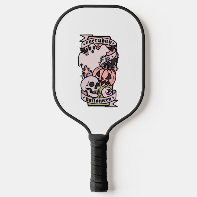 Halloween Pickleball Schläger (Vorderseite)