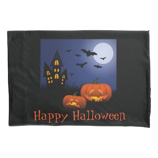 Halloween Pillowcase Kissenbezug (Vorderseite)