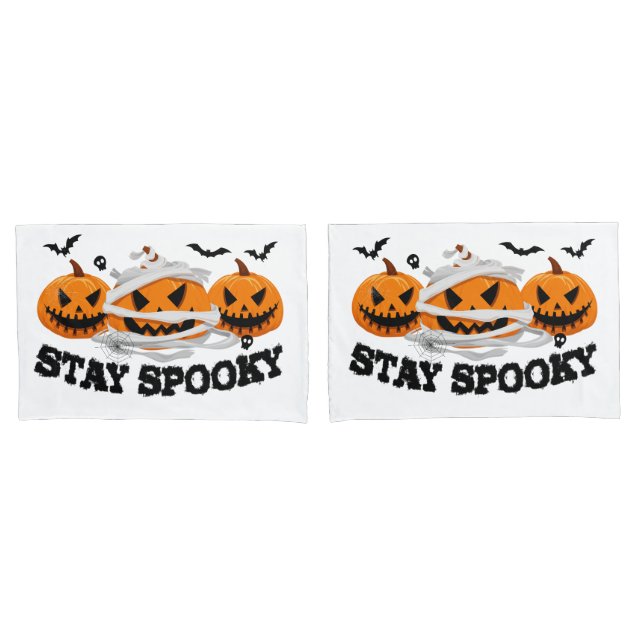 Halloween-Pillowcase-Set Kissenbezug (Vorderseite-Set)